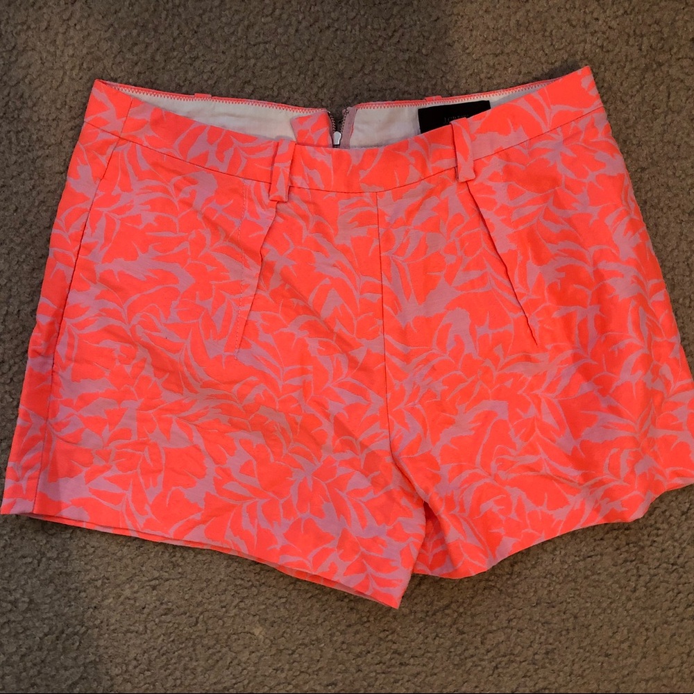 Pink high waisted shorts